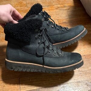 Black Cole Haan Winter Boots